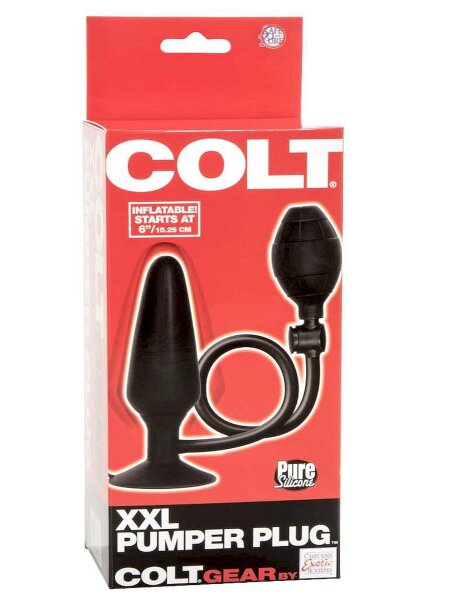 Colt XXL Pumper Plug - Black