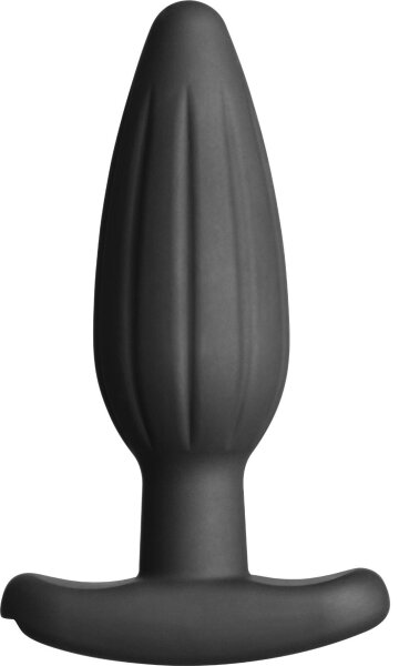 ElectraStim Silicone Noir "Rocker" Medium Butt Plug