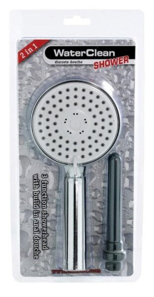 WaterClean Shower Head With Build-in Anal Nozzle - Analdusche