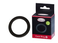 MALESATION Silicone Cock-Ring black M (Ø 4cm)