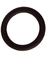 MALESATION Silicone Cock-Ring black L (Ø 4,5cm)