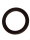 MALESATION Silicone Cock-Ring black XL (Ø 5cm)