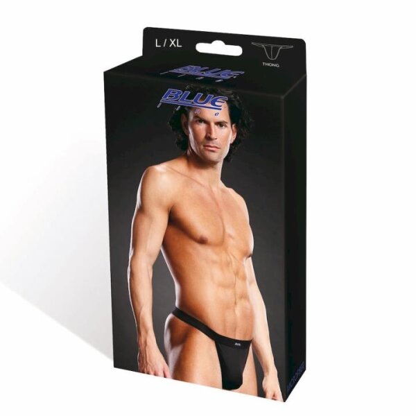 BLUE LINE Performance Microfiber Thong blk L/XL