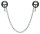 Nipple Clamps with Metal Chain