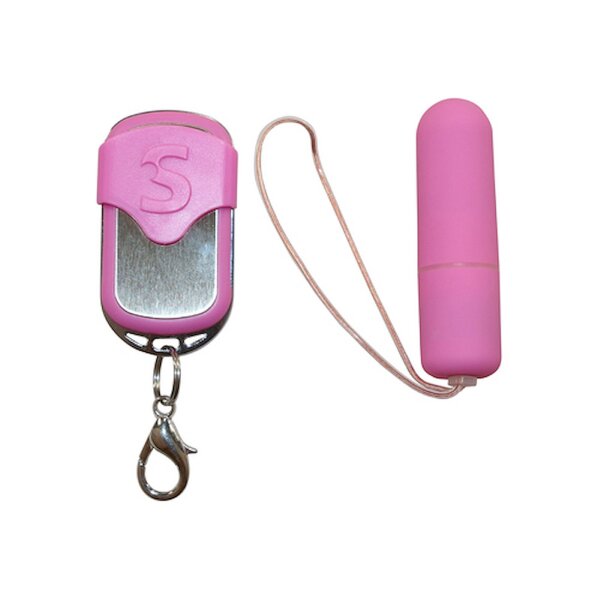 Remote Vibrating Bullet - Pink